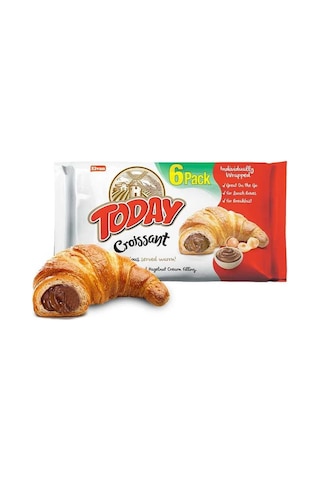 Today Kruvasan Çikolatalı 40 Gr. 6 Adet (1 Kutu)