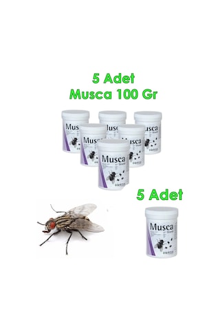 5 Adet Musca 100 Gram Granül Karasinek Uzun Süre Etkili Kaılıcı Pire Kara Sinek Sivrisinek 5 Adet Musca 100 Gram Granül Karasinek Uzun Süre Etkili Kaılıcı Pire Kara Sinek Sivrisinek