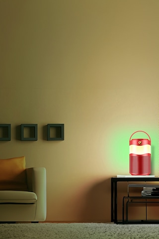 Thentech Taşınabilir Akıllı Bluetooth Müzik Hoparlörü Dahili 1800mah Batarya 5w Hoparlör Siyah