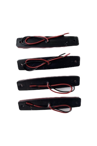 Thoc Dorse Parmak Led 12v 6 Led Kırmızı 4 Adet