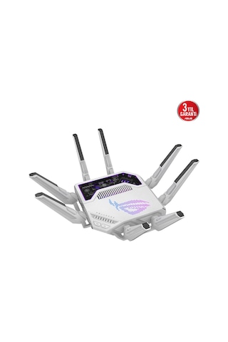 Asus Rog Rapture Gt-be19000aı Wifi 7 Router Beyaz