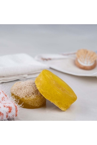 Kabak Lifli Limon Çiçeği Sabun Limon