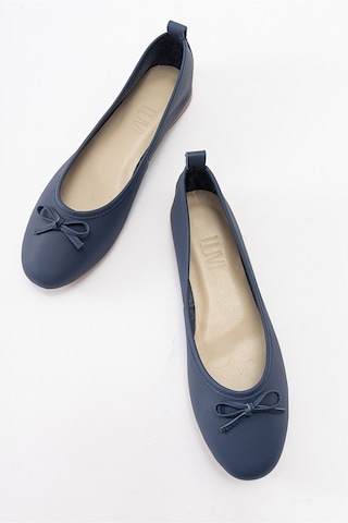 Luvishoes Cilt Kadın Babet 01 Lacivert