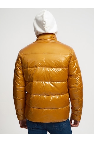 Regular Fit Erkek Mont Sarı