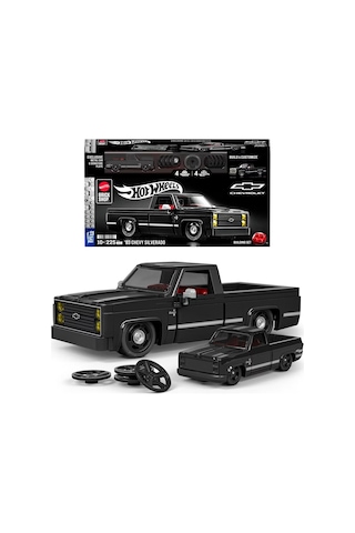Mattel Brick Shop 83 Chevy Silverado Building Toy Kit