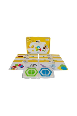 Bee Smart - Görsel ve Işitsel Dikkat Seti 2 Yaş