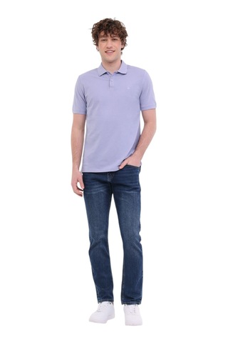 Lumberjack 5MMB CT953 POLO T-SH 5FX Erkek  Lila Tişört