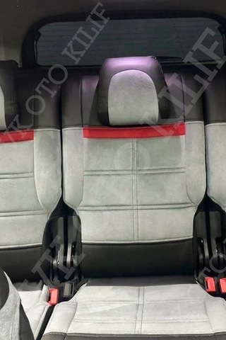 Vk Auto Citroen C5 Air Cross Uyumlu Araca Özel Koltuk Kılıfı Gri-taytüyü