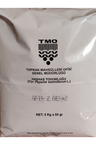 Haşhaş Tohumu 3 KG