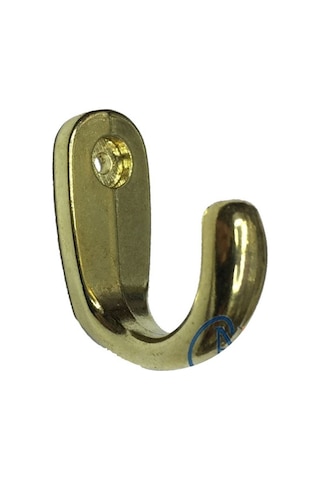 Büyük Tekli Fincan Askı, Dekor Askısı - Sarı, 12x23x30 Mm