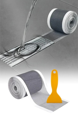 Yeni Nesil Kendinden Yapışkanlı Banyo - Mutfak Gider Filtresi (1 Adet-4 Metre)