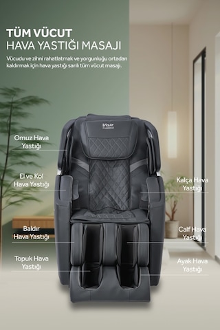 Voit Excellence Masaj Koltuğu / N - Siyah