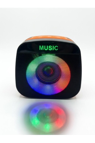 Rgb Işıklı Taşınabilir Bluetooth 5.0 Hoparlör - Güçlü Ses Ve Kompakt Tasarım