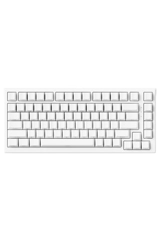 Akko Tac75 He White %75 Glare Manyetik Switch 8k Hz Hall Effect Argb İngilizce Gaming Klavye