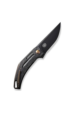 We Knife Speedliner Shredded Cf Black Kamp Çakı Siyah