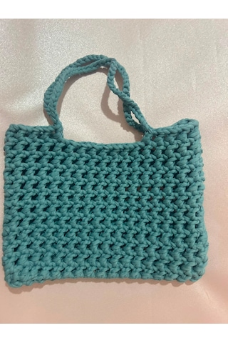 Lady Miossa Penye Çanta Kadın Pastel Mavi