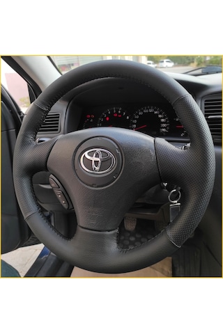 Toyota Uyumlu Corolla 2002-2004 Araca Özel Direksiyon Kılıfı