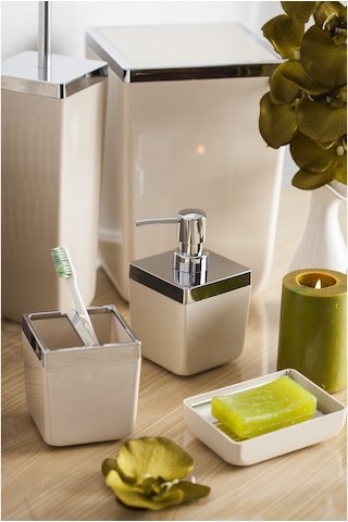 Primanova Toskana Banyo Seti 5 Parça Bej