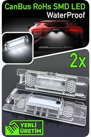 Opel Adam Canbus Led Plaka Aydınlatma Ledi Lambası