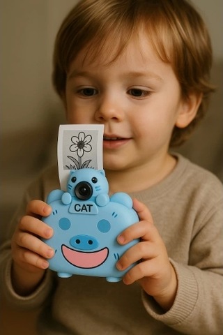 Mpıa S1 Kameralı Fotoğraf Yazıcısı Mavi Renk