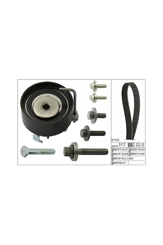İna Ford Fiesta V 1.4 16v Triger Seti 2002-2008