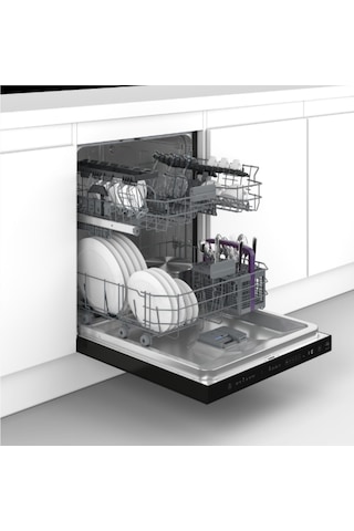 Beko BBC 161 S 6 Programlı 14 Kişilik Ankastre Bulaşık Makinesi