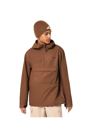 Oakley Oakley Divisional Rc Shell Anorak Erkek Kahverengi Snowboard Ceketi 32115 Kahve