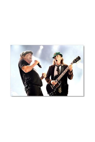Cakasepetim Acdc Angus Ve Malcolm Ahşap Mdf Tablo