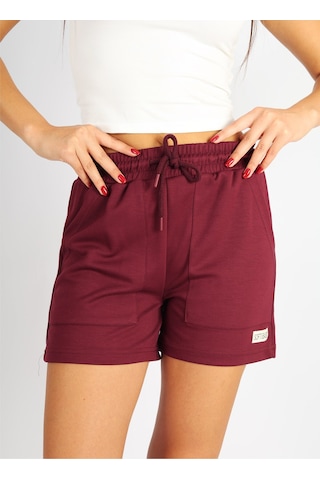 Soft&Basic Bordo Modal Rahat Kumaş Şort Bordo