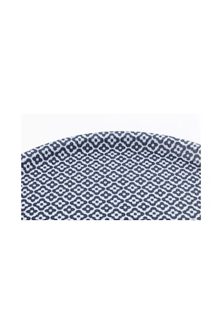 Madame Coco Rêve Bleu Tuyau Yuvarlak Tepsi 1kteps182636,5x36,5x2cm-std