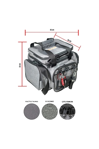 Wolfish Çok Amaçlı Spin Lrf Malzeme Çantası