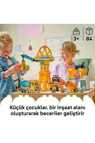 Trendexa Kasabası 3'ü 1 Arada İnşaat Sahası Ve Araçları 10476 Mac Standart