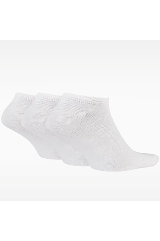 Nike Value No Show Ulightweight Unisex Sock 3 Lü Soket Çorap Beyaz