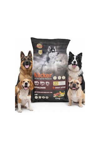Klicker Yavru Köpek Maması Hypoallergenıc Kuzulu 2,5 Kg