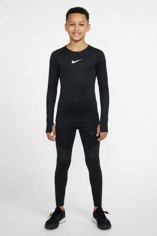 Nike Y Nk Dry Park 1stlyr Jsy Ls Çocuk Spor Tişört Siyah