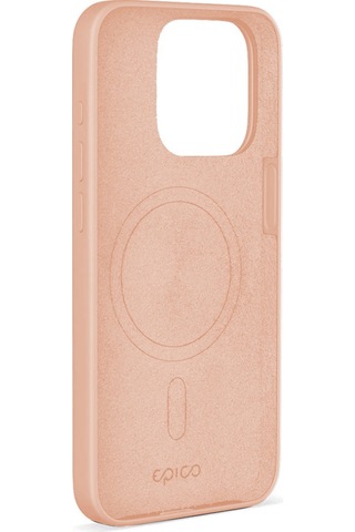 Epico Apple Uyumlu iPhone 15 Pro Mag+ Silikon Kılıf Pink Pembe