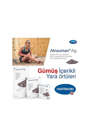 Hartmann Atrauman AG Gümüş İçerikli Yara Örtüsü 10 CM x 20 CM 1 Adet