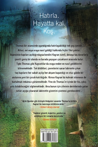 Labirent Serisi 1 - Ölümcül Kaçış