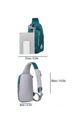 Yulong Sırt Çantası Ultra Hafif Suya Dayanıklı Naylon Göğüs Omuz Koyu Mavi