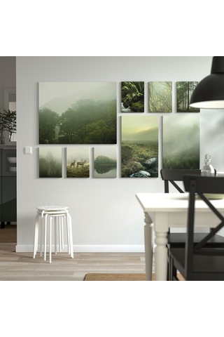Ikea Pjätteryd Resim 179x112 Cm Çok Renkli