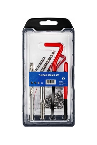 Forsage M12 Helicoil Kılavuz Seti Matkap Uçlu 1.25 Mm