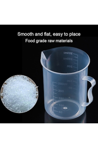 Sones 10 Adet 250ml Gıda Sınıfı Pp Plastik Matara Dijital Ölçüm Kabı Silindir Ölçek Ölçü Cam Laboratuvar Laboratuvar Aletleri