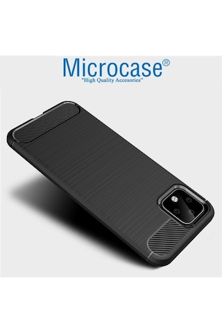 Microcase Google Pixel 4 Xl Brushed Carbon Kilif - Siyah 398356832