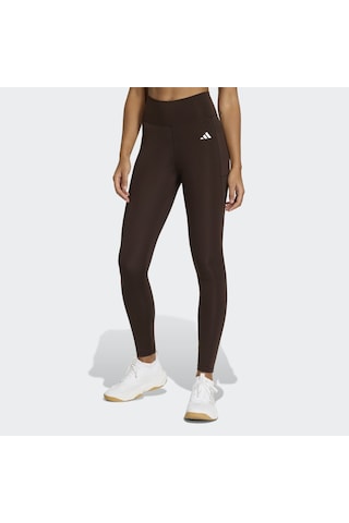 Adidas Optime Essentials Kadın Kahverengi Tayt Jz0824