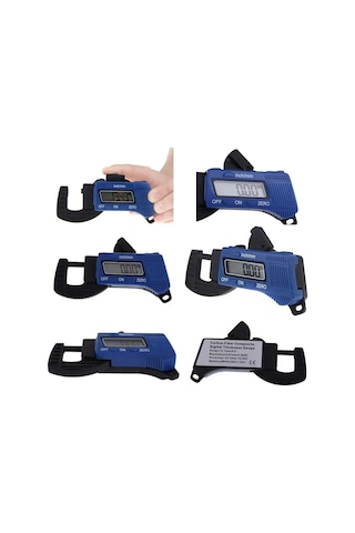 Dijital Kumpas Mini Cep Kumpası Hassas Pilli Kumpas 15mm