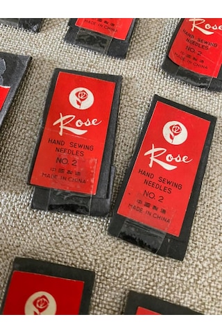 Rose Antika Dikiş İğnesi Paketi No2 - Bakkaliye Koleksiyon Yorgan İğnesi
