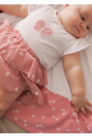Kız Bebek Battaniye Pembe 9861 Pembe