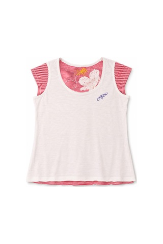 Oxbow Anesıo Kadın T Shirt E7anesio E7anesıo C05 Beyaz