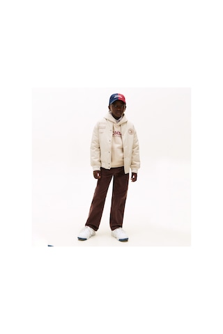 Tommy Hilfiger Padded Graphic Bomber Çocuk Ceket Kb0kb10079 Bej