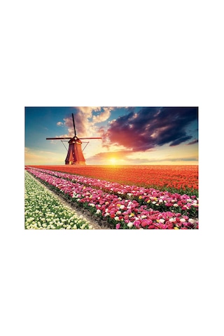 Puzzle 1500 Parça Lale Manzarası 18465